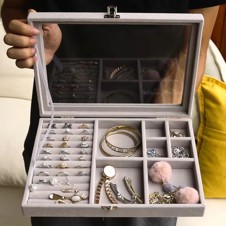 Velvet Jewellery Organizer