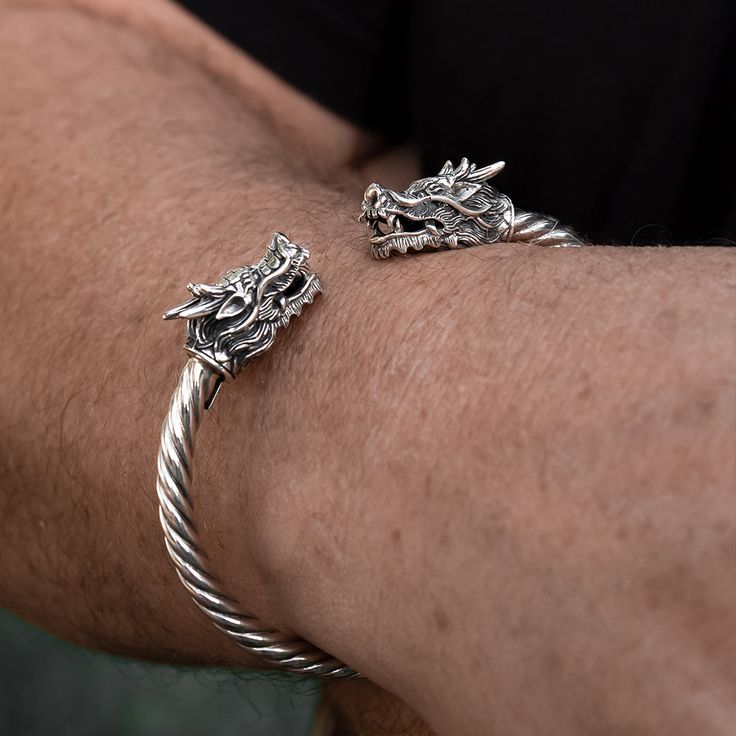 Dragon Head Cuff