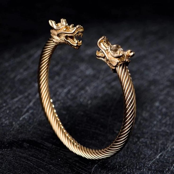 Dragon Head Cuff