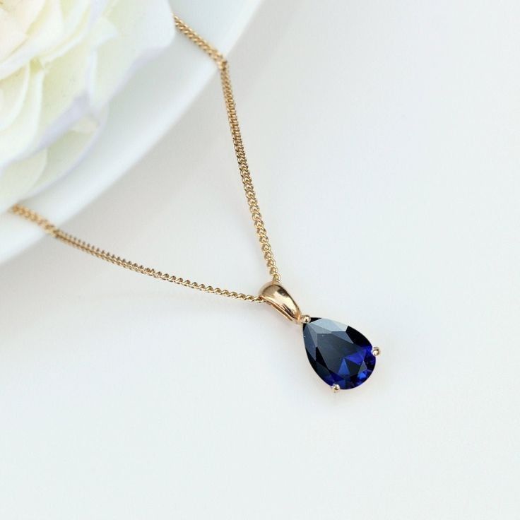 Azure Cascade Pendant
