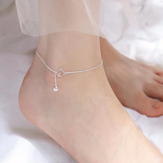 Premium Silver Anklet