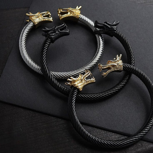 Dragon Head Cuff