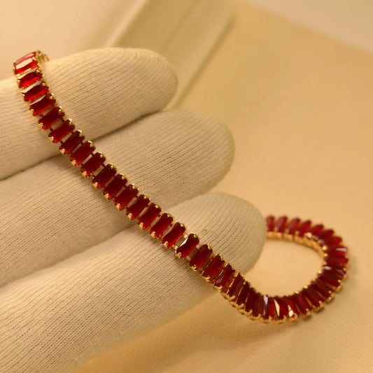 Crimson Luxe Bracelet
