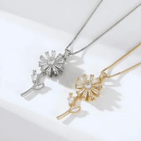 Luxe Flower Pendent